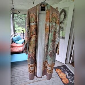 Forever 21 x Alphonse Mucha Kimono